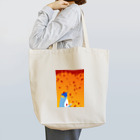 榛原ペンギン美術館(物販部)の紅茶の夕焼けペンギン Tote Bag