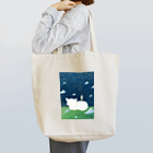 金森 葵の猫と夜空と眺める人 Tote Bag