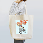 nidan-illustrationの!RIDE! (CARTOON STYLE) Tote Bag