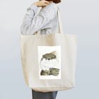 kittoのくつろぎの白ムギュ王子 Tote Bag