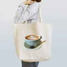 どこかの誰かに刺さって欲しいお店の美味しいカフェラテ Tote Bag