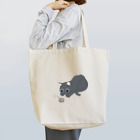 ゆるい世界のおもちゃに夢中な猫 Tote Bag