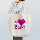 FOXY COLORSのI Love Ballet A トートバッグ