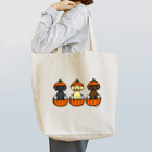 ハッピー・ラブラドールズのハロウィンかぼちゃのラブラドール Tote Bag