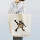 ゆるゆるLabo.の変なポーズの猫 Tote Bag