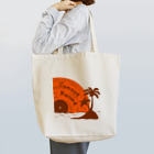 sandy-mのサンセットレコード ヴィンテージ風 Tote Bag