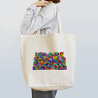 JUNetのカラフルビルのまち Tote Bag