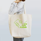 AURA_HYSTERICAのLL_SOCCER Tote Bag