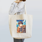 suzuri-kunの海の贈り物 トートバッグ