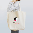ほほらら工房 SUZURI支店の首をかしげる桜文鳥 Tote Bag