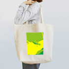 ミドリフグといっしょのミドリフグといっしょ 熱帯魚 さかな Tote Bag