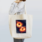 おもちのぷらねたりうむのブラックホールシャドーナツ Tote Bag