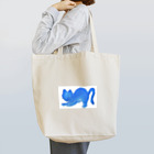 arayan😍ライフシフターの青いネコ Tote Bag