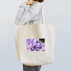 Espoirの紫の紫陽花 トートバッグ