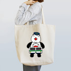 とし☆あずきちゃんと虹色クレヨン出版のぱぱんだっこ『電車でぱん』 Tote Bag