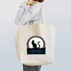 万事屋の猫のシルエットが美しい Tote Bag