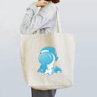 ミトウクジラのクジラと宇宙飛行士 Tote Bag