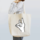 ＰＯＴＢＯＵＮＤのHAND sign 「K」トート Tote Bag