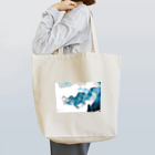 moonIbizaのSilk Morning Reflection Tote Bag