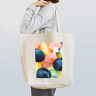 piroskaのカラフルフルーツボウル Tote Bag