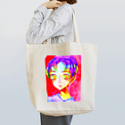 灯子暮(ひねくれ)の赤色が似合う男の子 Tote Bag