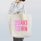 JIMOTOE Wear Local Japanの大崎町 OSAKI TOWN Tote Bag