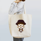 インテリアクレールのカーテンマンJr.（ありがとう）のトートバッグ Tote Bag