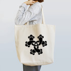日本の家紋 六つ組丁字 Tote Bag