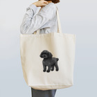 chippokeのトイプードル ブラック Tote Bag