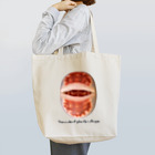 イラストレーターみやもとかずみのオリジナルグッズ通販 ∞ SUZURI（スズリ）の多肉植物 リトープス カラスモンタナ Tote Bag