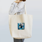 Turmericの美しいホワイトタイガー Tote Bag