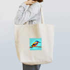 SHININGのカワセミのイラストグッズ Tote Bag