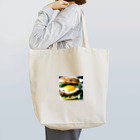 チワワ愛好家ショップの半熟とろけるハンバーグ チーズ愛好家の夢！ Tote Bag