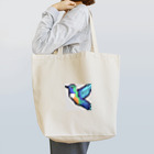 hamusutaroのハチドリピクセルアート Tote Bag