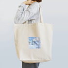 白銀屋の美しい冬の景色 Tote Bag