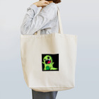 hidepandaのガチャピン風の恐竜 Tote Bag