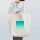 ぽぬぞぬのグラデーション Soft Green Air Tote Bag