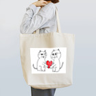 おかか商店のミルとゼロのなかよしグッズ Tote Bag