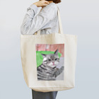 ねこの森でお散歩のシャムミックスちゃん Tote Bag