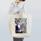 ねこの森でお散歩の幸運を呼ぶモカちゃん Tote Bag