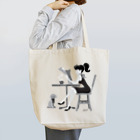 Tatsuya Artistの午後カフェ Tote Bag