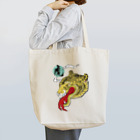 ミアコムアートショップのTORA FACE Tote Bag