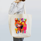 ヒラモトユミエのぶつけたいの Tote Bag