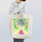 ぽぽっとツイてるのお花の子 Tote Bag