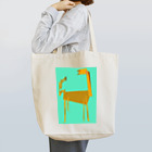 ハナキズノアカザルの抽象キリン Tote Bag