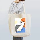 かわぐちです。の猫吸い Tote Bag