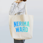 JIMOTOE Wear Local Japanの練馬区 NERIMA WARD ロゴブルー　 Tote Bag