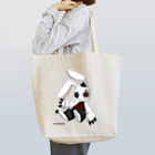 AZCo/AZCoWORKs suzuri店のRabbit × Rabbit トーマス トートバッグ