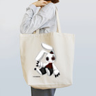 AZCo/AZCoWORKs suzuri店のRabbit × Rabbit トーマス Tote Bag