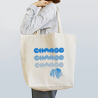 トウキョウピンノのオカヤドカリCHARGEブルー Tote Bag